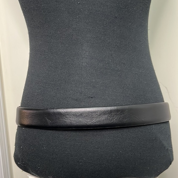 Donald J. Trump Signature Collection Black Leather Belt Size 36/90 - Picture 8 of 8